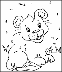 printable connect dots pages