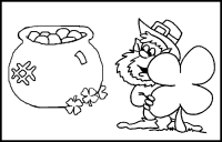 St. Patrick's Day coloring pages